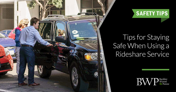 Tips for Staying Safe When Using a Rideshare Service